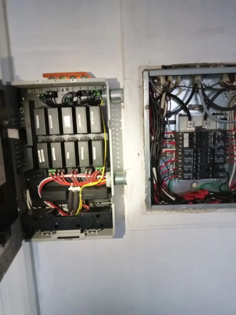 Electrical panel upgrade completed for Indoor Lighting Installation in Maltby